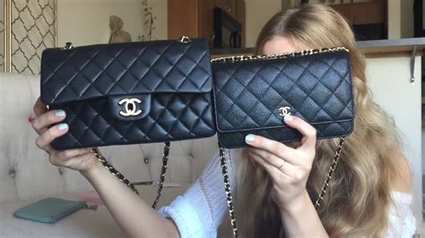 chanel woc vs mini flap|chanel flap.